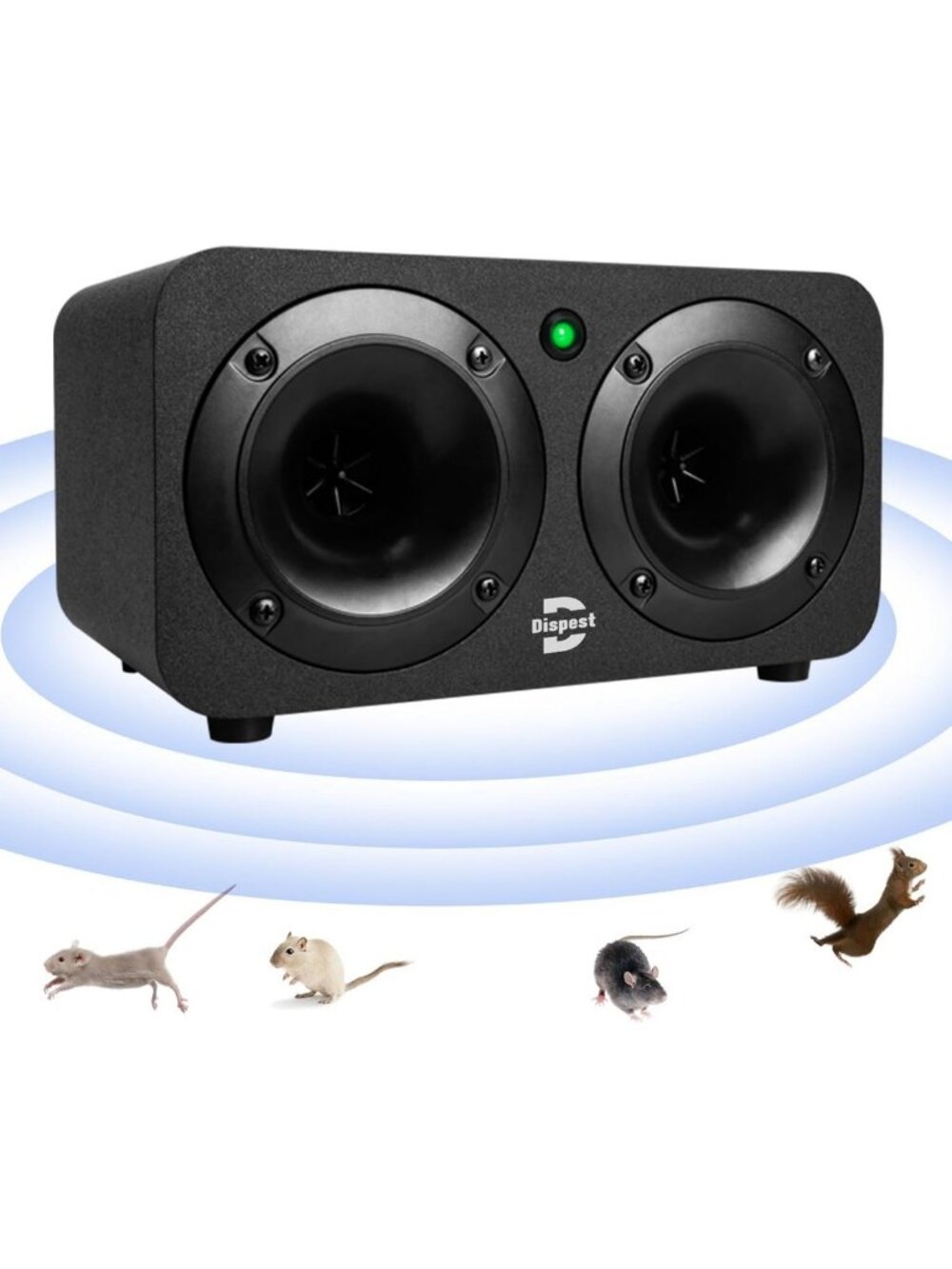 Effective Ultrasonic Rodent Repeller for Home, Garage, Attic & Restaurant Use